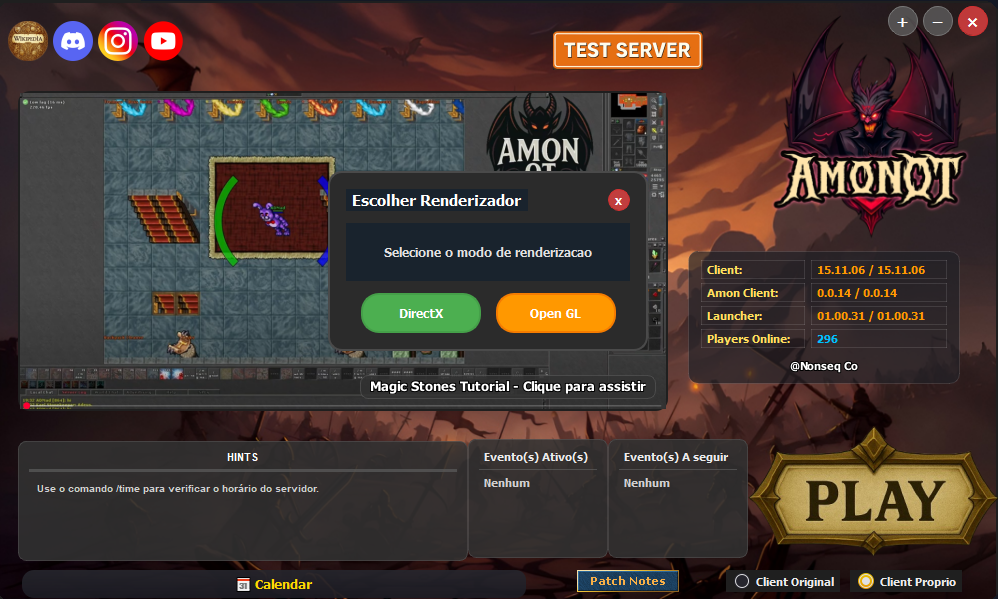 Download do Amon Client