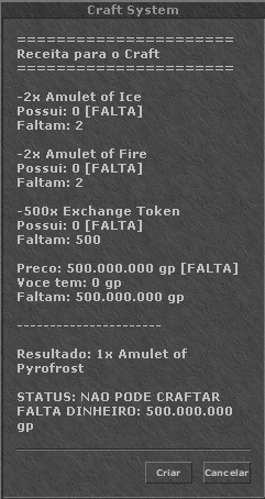 Craft System